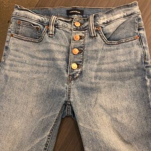 J. Crew, size 29, Demi boot, light wash